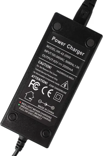 Miniatura 3 de EVAPLUS PowerFast - Adaptador de corriente de 42 V y 2 A, conector en línea de 3 clavijas para mod de bolsillo deportivo y Dirt Quad, adaptador