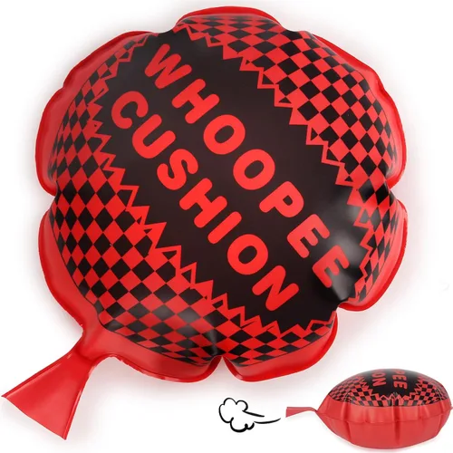 POPLAY Cojín Whoopee, juguetes de broma de 10 pulgadas para regalos de fiesta novedosos para niños y adultos, almohada para pedos