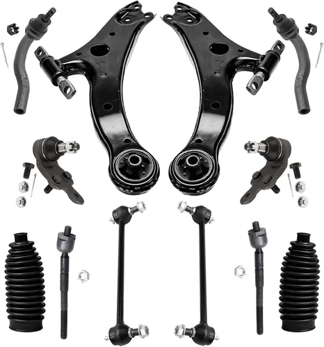 Miniatura 89 de Detroit Axle - Kit de extremo delantero para Ford 1998-2001 Explorer Mercury Mountaineer, 4 barras estabilizadoras delanteras y traseras, 2 brazos