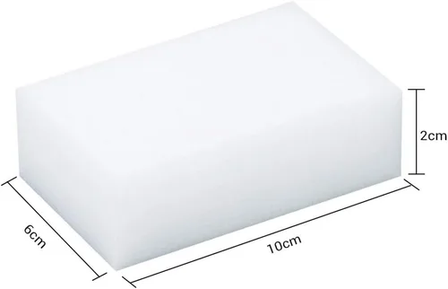 Miniatura 3 de Limpiador de espuma de melamina de goma de borrar de esponja mágica multifuncional, hecho de materiales ecológicos, sin detergente, adecuado