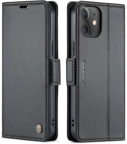 Miniatura 52 de QLTYPRI Funda tipo cartera para iPhone 7/8/SE 2020/SE 2022 5G, funda magnética de piel sintética de alta calidad con bloqueo RFID, ranuras