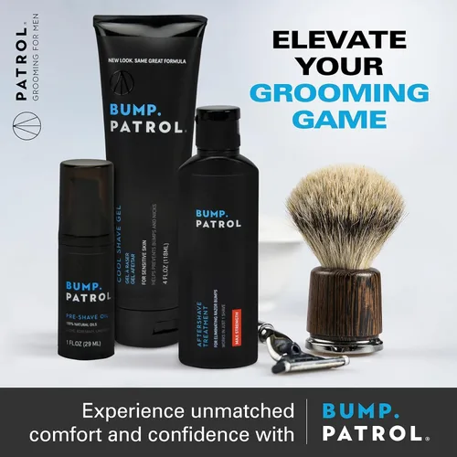 Miniatura 7 de Bump Patrol Barber Pro Grooming Powder - Polvo para cabello y cuerpo sin talco para hombres, protege contra el sudor, el olor y las rozaduras
