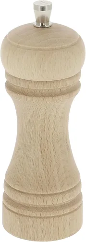 Miniatura 6 de de Buyer JAVA - Molinillo de pimienta, oscuro, 5.5 pulgadas, acero inoxidable y madera de haya, incluye perilla para ajustar el tamaño de molienda