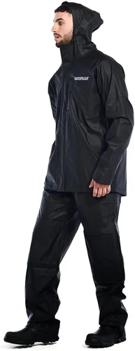 Miniatura 4 de Caterpillar Longshore - Chaquetas impermeables para hombre con costuras soldadas, antebrazos reforzados y bolsillos con cremallera para las manos