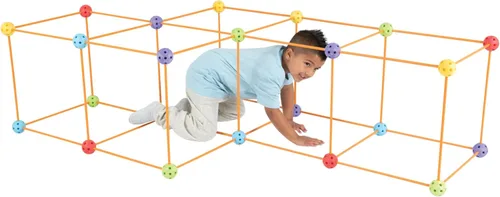 Miniatura 5 de Crazy Forts Everest Toys Multicolor - Juego de construcción de fuerte de 69 piezas - Juguetes STEM para construir en interiores o exteriores