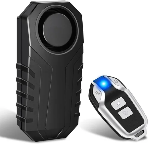 Miniatura 10 de Sistema de Alarma de Coche KCMYTONER, Alarma de Seguridad de 113dB con Sensor de Movimiento, Alarma Antirrobo para Vehículos, Luz LED Roja