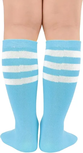 Miniatura 3 de Century Star Calcetines de fútbol para niñas y niños, calcetines de béisbol para jóvenes, calcetines de sóftbol para niños, calcetines deportivos