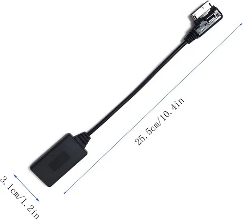 Miniatura 5 de Adaptador Bluetooth compatible con Mercedes Benz Car Apple Android Phone Music MMI Interfaz Cable inalámbrico Dispositivos con capacidad