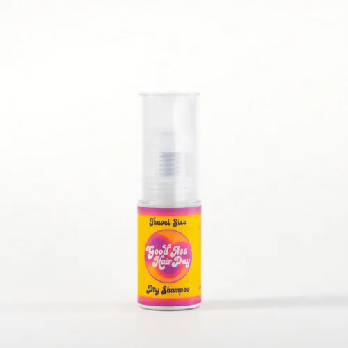 Champú Seco en Polvo Good A- Hair Day – Sin Aerosol, Sin Talco, Todo Natural, Aroma a Vainilla – Absorbe Aceite, Refresca el Cabello Entre Lavados,