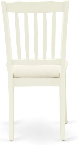 Miniatura 11 de East West Furniture DLDA3-BLK-C - Juego de comedor de 3 piezas que contiene una mesa de comedor redonda con gotas y 2 sillas de cocina tapizadas