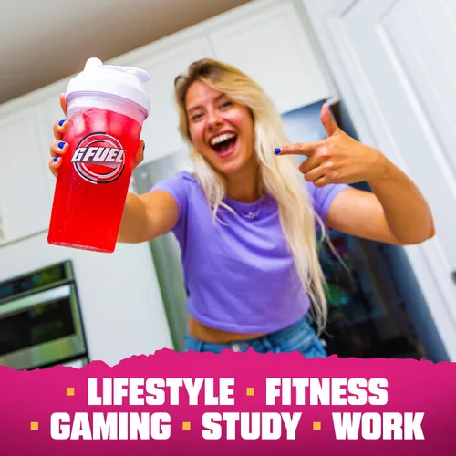 Miniatura 6 de G Fuel Hype Sauce 2.0 - Bebida energética en polvo, mezcla de cafeína preentrenamiento para juegos, amino de enfoque sin azúcar, vitamina +