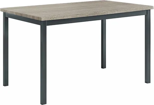 Miniatura 2 de Nexus Mesa de comedor rectangular gris y negro