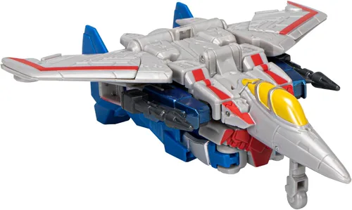 Miniatura 2 de Transformers Toys EarthSpark Warrior Class Starscream Figura de acción, 5 pulgadas, juguetes robot para niños a partir de 6 años