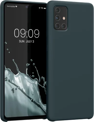 Miniatura 79 de kwmobile Funda Compatible con Samsung Galaxy A14 5G - Funda de teléfono de TPU y silicona con acabado suave - Verde Lima