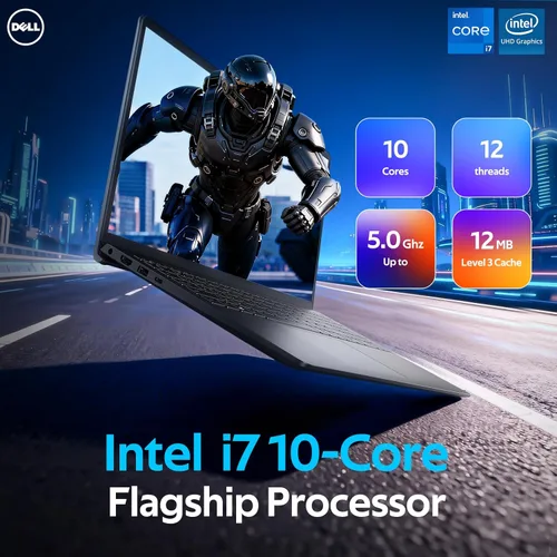 Miniatura 2 de Dell 15 2026 DC15250 Portátil con pantalla táctil, Intel 10-Core i7-1355U, pantalla antirreflejos FHD de 15.6 pulgadas, 32 GB de RAM, SSD de 2 TB