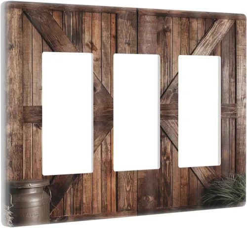 Miniatura 77 de Cubierta de interruptor de luz de palanca individual decorativa de 1 cuadrilla, placa frontal eléctrica para baño, cocina, decoración del hogar