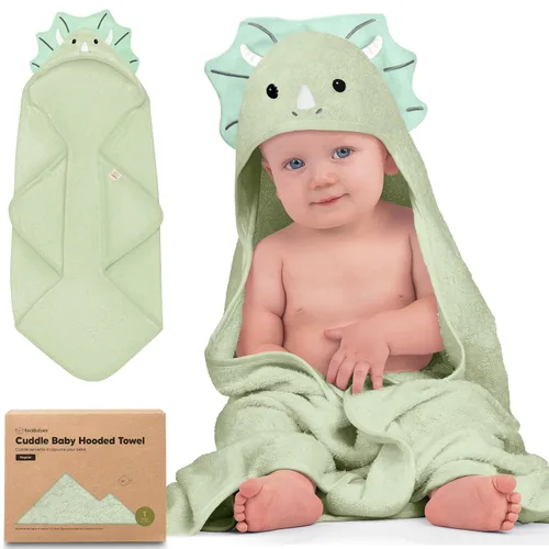 Miniatura 19 de KeaBabies Toalla de bebé con capucha para recién nacido, viscosa derivada de bambú, toallas de baño grandes con capucha para niños, niñas, niños