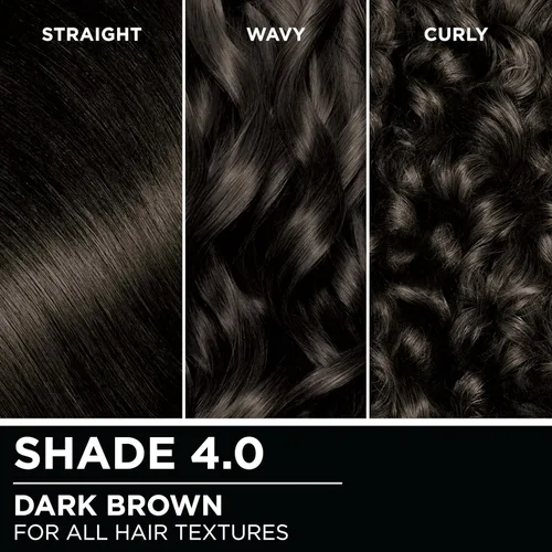 Miniatura 7 de Garnier Tinte permanente para el cabello Olia, sin amoníaco, color brillante, rico en aceite, 4.0 marrón oscuro, 2