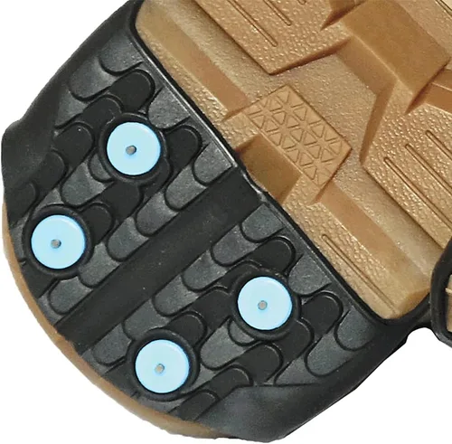 Miniatura 10 de Due North Tacos de hielo industriales multiusos para hombres y mujeres, ayudas de tracción para caminar y trabajar en nievehielo, 16 picos