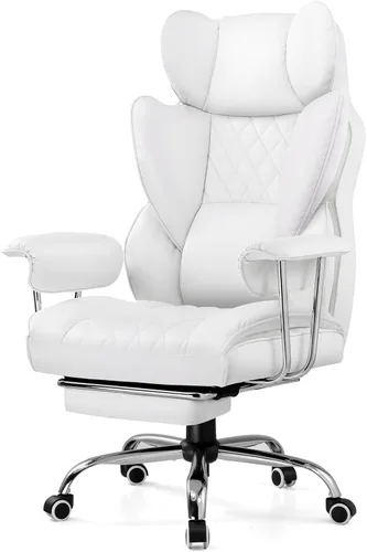 Miniatura 16 de GTPLAYER Silla para videojuegos, silla de oficina con soporte lumbar de resorte de bolsillo, ergonómica y cómoda, silla de escritorio de oficina