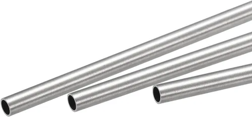 Miniatura 7 de uxcell Tubo de acero inoxidable 316, tubo de 0.118 in OD 0.039 in de espesor de pared de 9.843 in de longitud de 3 piezas