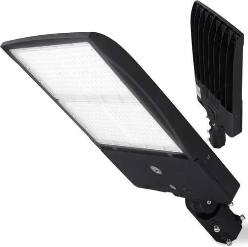 Miniatura 5 de RuggedGrade NextGen III - Luz LED para caja de zapatos de 300 W, 42,000 lúmenes, blanco brillante de 5000 K, montaje de brazo, 277-480 V, carcasa