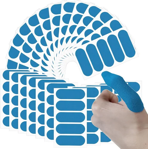 Birllaid 120 piezas de cinta adhesiva para pulgar de bolos, cinta adhesiva para dedos de bolos, cinta adhesiva para pulgar para jugadores de bolos,