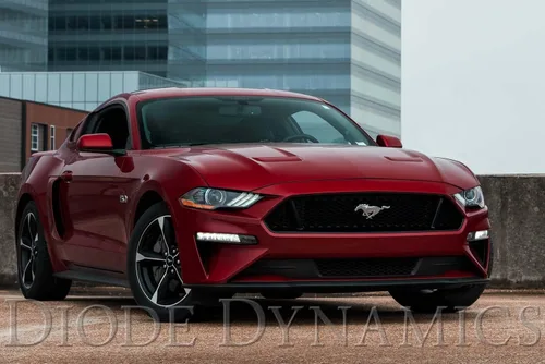 Miniatura 6 de Diode Dynamics Elite Series - Lámpara antiniebla combinada compatible con Ford Mustang 2018-2023 (USDM), blanco frío (juego)