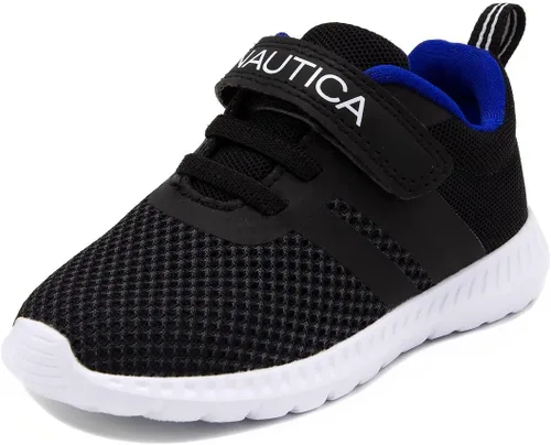 Nautica - Tenis modernos para niños, diseño con una correa, tenis para correr y atletismo (bebés y niños pequeños)