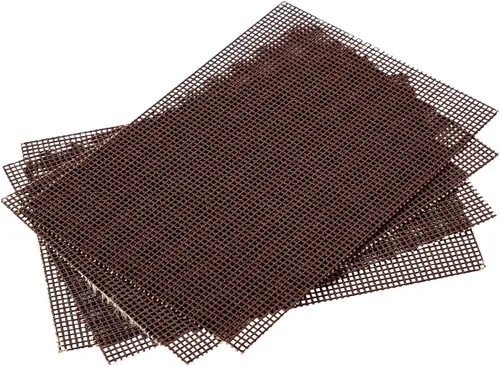 Miniatura 2 de AmerCareRoyal - Pantallas de limpieza de parrilla, almohadillas de malla abrasiva pretratadas para el mantenimiento de la parrilla superior plana