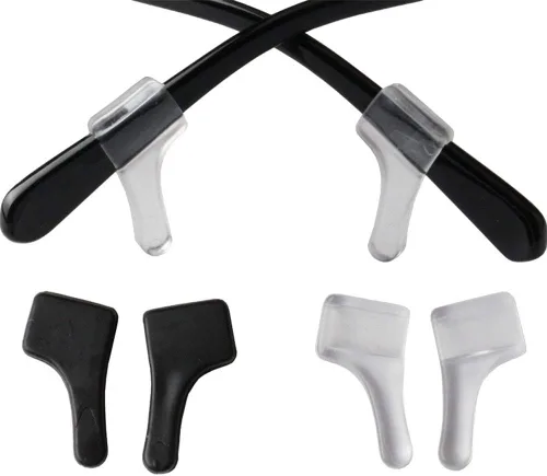 Miniatura 2 de lasenersm 12 Pairs Anti-slip Silicone Ear Grip Hook Eyewear Retainer Holder Eyeglass Temple Tip Eyewear Comfort Replacement Tips for for Glasses