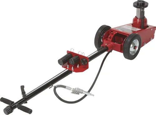Miniatura 8 de Strongway Gato de Piso de Servicio Neumático/Hidráulico de Elevación Rápida de 22 Toneladas