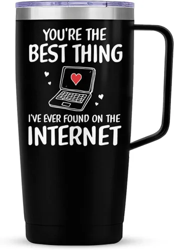 Miniatura 21 de SANDJEST Mejor Taza para Tía Taza de Tía con Asa 20oz Acero Inoxidable Taza de Café Aislada para Viaje Regalos para Tías de Sobrina Sobrino Regalo