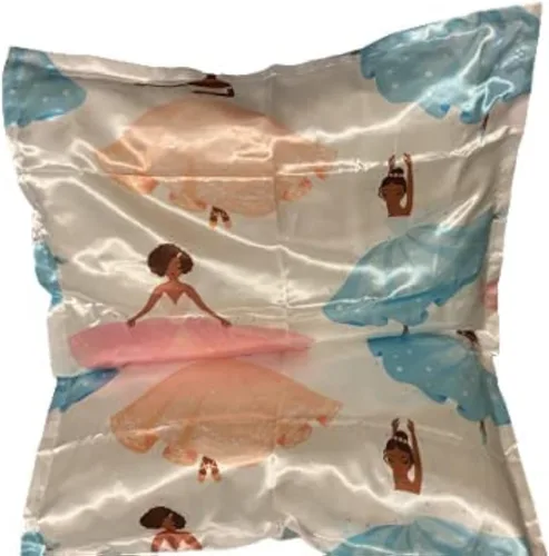 Miniatura 6 de Sábana bajera ajustable de satén para cama infantil, cama individual, sofá cama para retener la humedad del cabello (sábana individual)