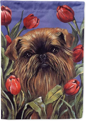 Miniatura 305 de Caroline's Treasures PPP3097CHF - Pijama de Navidad con diseño de bulldog francés para colgar en la pared, poliéster, tamaño de casa, multicolor