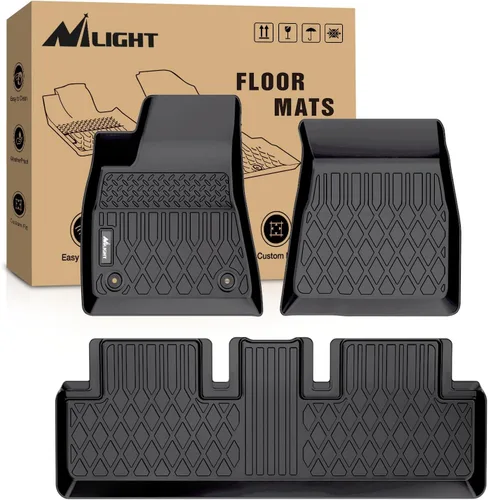 Miniatura 17 de Nilight Alfombrillas TPE para Volvo VNL 300 430 630 670 730 780 2004-2018 Volvo VT modelos 2006-2010 para todo tipo de clima, ajuste personalizado