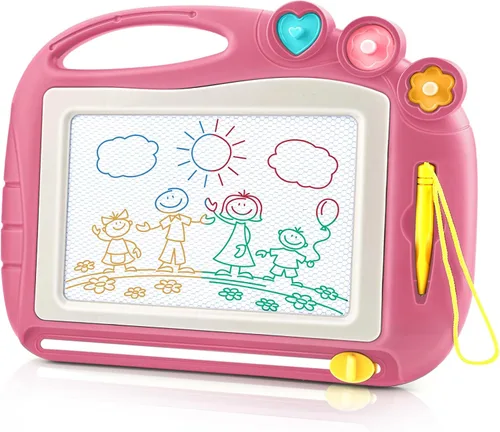 Miniatura 9 de Tablero de dibujo magnético, juguetes para niños de 1, 2, 3 años, bloc de bocetos, cumpleaños, Pascua, Navidad, Halloween, regalos de juguete