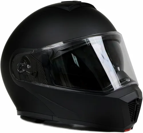 Miniatura 8 de Milwaukee Helmets MPH9812DOT - Casco modular de motocicleta con visera abatible, color negro plano, pequeño