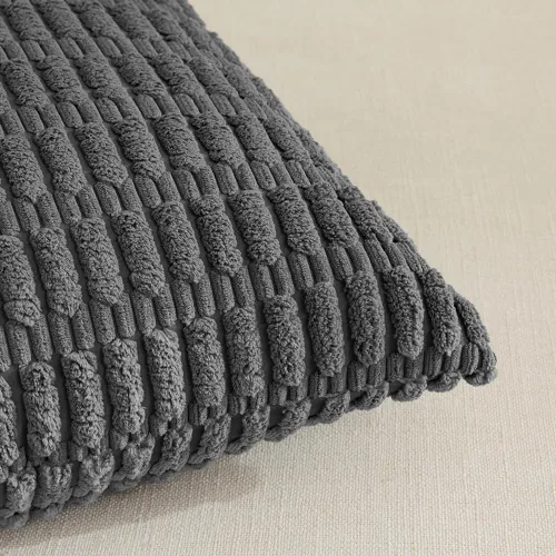 Miniatura 105 de Fancy Homi - Paquete de 2 fundas de almohada decorativas de color taupe de 22 x 22 pulgadas para sala de estar, sofá, cama, estilo rústico, bohemio