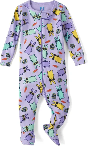Miniatura 28 de The Children's Place - Pijamas de algodón a juego para la familia, temática de Pascua
