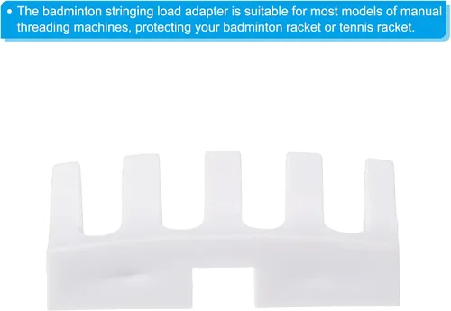 Miniatura 4 de PATIKIL Bádminton Encordar Raqueta Esparcidor de Carga Embebido Raqueta Alta Libras Adaptador de Carga Protector Encordado Máquina Herramienta