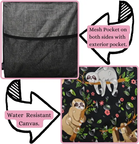 Miniatura 378 de NGIL Bolsa de comestibles reutilizable extra grande plegable de gran tamaño para comestibles, almacenamiento, picnic, playa, Bronco-negro occidental