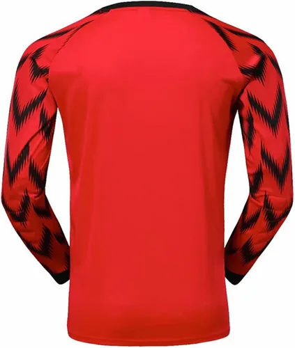 Miniatura 3 de Conjunto de camiseta y pantalones de portero acolchados para hombre para adultos y niños, camiseta de portero de fútbol de manga larga, kit