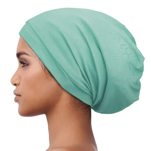 Miniatura 78 de Alnorm - Gorro con forro de satén y suave banda elástica para hombres y mujeres, talla única Se ajusta a la mayoría