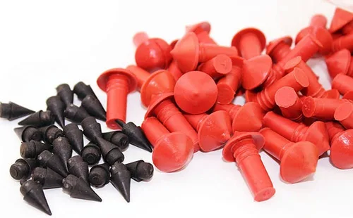 Miniatura 2 de 80 tapones para neumáticos de bolsillo para reparación de neumáticos, bala de goma (0.283 in)