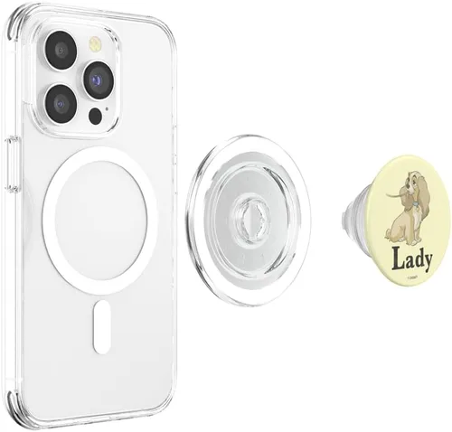 Miniatura 4 de Disney Retrato de fideos de dama y vagabundo PopSockets MagSafe PopGrip para iPhone