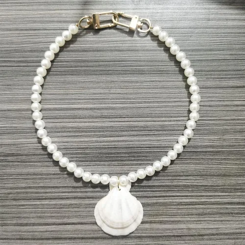 Miniatura 5 de Collar de perlas de imitación de 0.315 pulgadas, collar redondo de perlas de imitación para mujer, collar de perlas de boda, collar de cuentas