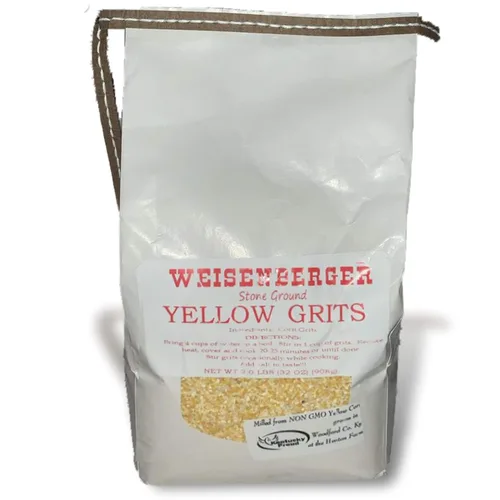 Miniatura 10 de Weisenberger Granos blancos molidos a la piedra, auténticos, antiguos, de estilo sureño, producto local orgulloso de Kentucky, sémola de harina