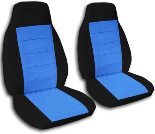 Miniatura 26 de TOTALLY COVERS Compatible con Ford F-150 F-250 F-350 de 1992-1998 con dos tonos para asiento de camión (sillas capitanes/cubos) con reposabrazos
