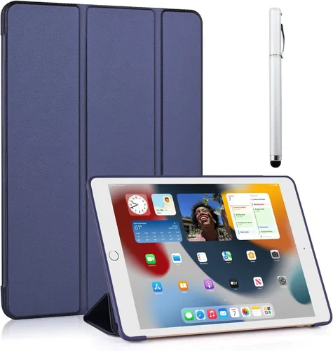 Miniatura 9 de RUBAN Funda para iPad de 9.7 pulgadas 6ª 5ª generación, Air 2/Air 1 2018 2017 - Funda inteligente ultra delgada y ligera con funda flexible